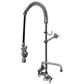 T&S Brass Pre-Rinse Unit with Wall Bracket and 12" Swing Nozzle