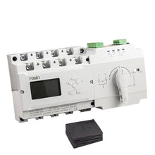TRTFVQVF RDS3-125D/4P ATS Generator Dual Power Automatic Transfer Switch with Control Panel Circuit Breaker 63A 100A 125A C/D Types(125C with Accessory)