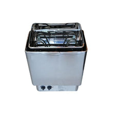 POGHDBXA Sauna Accessories, Sauna Heater, Sweat Stove with Internal and External Control, Commercial Stainless Steel Dry for Home Use, Small Machine for, Hotel, SPA(6kw)