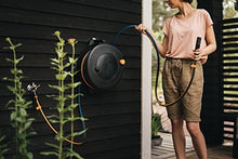 Fiskars Solid Hose Trolley Black/Orange/Blue