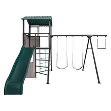 Lifetime Adventure Clubhouse Swing Set Brown/Green