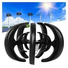 VBSNKLOI Wind Turbine Generator, 1000W Wind s Kit 5 Blades Power Generator for Boat Charging Black Lantern Type Industrial Energy Equipment Wind Generator(1000w)