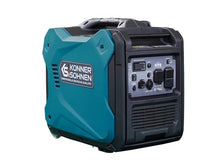 Konner&Sohnen Gas Inverter Generator - 5500 Watt, 120V/240 V, Portable and Lightweight, Super Quiet with Pure Sine Wave and CO Sensor (German brand, model: KS 6000iES CO)