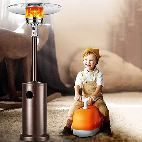 Outdoor Gas Heater Safe Fast Heating Heaters for home Outdoor Heater Intelligent radiator Dumping Protection Garden-B (natural gas) 240 cm (82 in) (240 cm (82 in) B (Natural Gas)