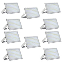 Viugreum 10PACK 500W LED Flood Lights Outdoor, Waterproof IP65 40000LM Wall Washer Light Super Bright Security Lights for Garden, Yard, Stadium, Warehouse, Square, (500W Cold White), Ship from USA
