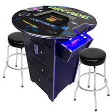 Creative Outdoor Distributor Full Size Pub Arcade Machine 2 Player 60 Games 22" LCD Round Glass Top No Trackball