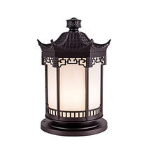 KADELONG V-intage Outdoor Lawn Lights IP65 Waterproof Pillar Light - Garden Floor Mount Path Lights House Courtyard Landscape Deck Patio Porch Outside Lighting Fixture,Chandelier Lighting