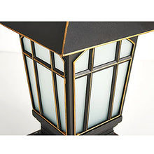 KADELONG 1, Outdoor Yard Lamps E27 1-Light Waterproof Lawn Lights - Villa Garden Floor Mount Lighting Fixture Landscape Deck Porch Patio External Path Lights H23.25in,Chandelier Lighting, jq-842