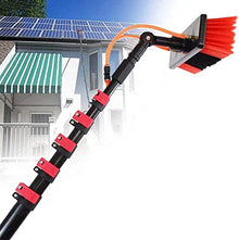 water fed pole kit window cleaning brush outdoor Window Cleaning Pole, Window Cleaning Brush, Cleaner Kit, Water/Hose Fed Pole, Cleaning Photovoltaic And Solar Panels Water Brush (Size : 29FT/9M)