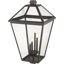 Z-Lite Talbot Outdoor Post 4-Light Oil Rubbed Bronze