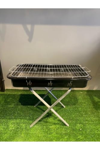 Footed Charcoal Grill Medium Size Sac Material Durable Outdoor Cooking BBQ Traditional Experience with Modern Touch
