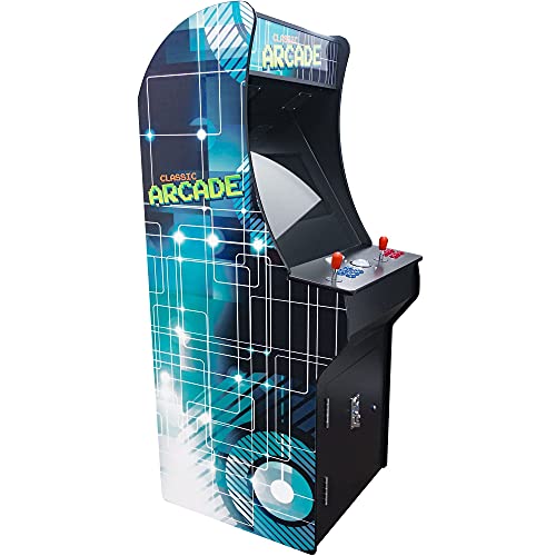 Creative Outdoor Distributor Full Size Arcade Machine 2 Player 750 Games 22" LCD 2 Sanwa Joysticks 2 Stools