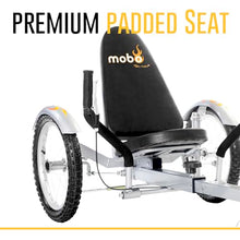 MOBO Triton Pro Recumbent Tricycle Silver