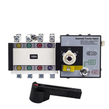 GLD-800/4P 800A 1000A 4P ATS Generator Dual Power Automatic Transfer Switch Circuit Breaker AC220V Control Voltage(800A AC220V)