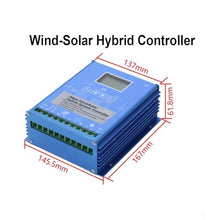 HYZHANHONG 10000W Wind Solar Hybrid Charge Controller with Unloading Resistor, Automatic Wind and Solar Boost Charge Equipment, for Power Plants, Street Lamp,24v
