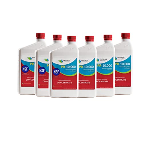 Orenda Technologies Orenda PR-10000 Phosphate Remover Concentrate for Pools 1 Quart 6 Pk ORE-50-226-6