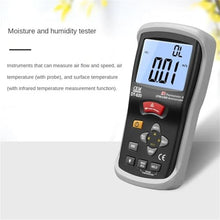 NICGQMQR DT-620 Multifunctional Anemometer 30m/s Wind Temperature Anemometer with Infrared Measurement Function for Wind Speed