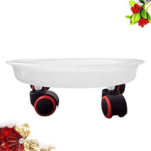 GUANKAOBING Plant Flower Pot Mover 4 Wheels Heavy Planter Flowers Pot Mover Trolley Plate Stand Holder Garden Decor Tray Garden Tools (Size : L) ()
