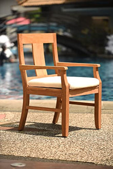 11 PC A Grade Outdoor Patio Teak Dining Furniture Set - 94" Double Extension Rectangle Table & 10 Osawa Chairs (8 Armless, 2 Arm)
