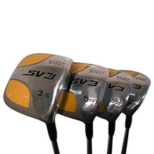 SV3 Men's Yellow Square Fairway Golf Clubs Set Right Handed Regular Flex Graphite Shaft