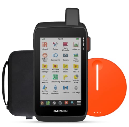 Certified Brands Garmin Montana 750i GPS Handheld with SIMO Solis Lite 4G Mobile Hotspot and Signature Series Case
