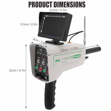 Professional Metal Detector 3D LED Display Metal Finder, Handheld Metal Scanner Underground, Precise Positioning & Advanced Detection, 30m Depth & 1000M Range, for Gold Silver Copper
