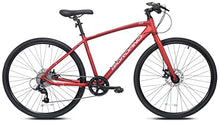 Giordano H2 Men's Hybrid Bicycle Red
