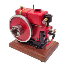 Retrol&OKMO 1/5 Scale Single-Cylinder Four-Stroke Engine with Wooden Base