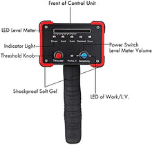 DFEDHF Long-Distance Large-Range Metal Detector for Adults, 30M Depth Digital Metal Detector for Explore Gold Gem Minerals, Portable Lightweight Metal Detector Practical and con