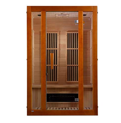 Maxxus 2-Person Low EMF FAR Infrared Sauna Canadian Hemlock