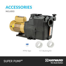 Hayward Super Pump InGround Pool Pump - 1 HP, Quieter Operation & Efficient
