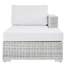 Modway EEI-4304-LGR-WHI Right Chaise, Light Gray White