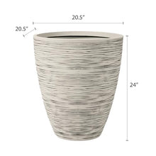 Newport 50‑Gallon Flat‑Back Rain Barrel with Stand & Planter Bundle – Slate | Removable Lid, UV-Stabilized Outdoor Water Storage