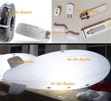Air-Ads Supplies 20ft Giant Inflatable Blimp Sign Strawberry Promotion White