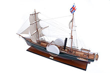 Old Modern Handicrafts Nemesis Ship Model Handcrafted Wood Multicolor