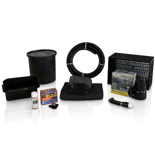 Simply Waterfalls 3200 GPH Kit MatrixBlox 10 x 15 Ft PVC Liner