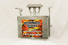 12 Volt Galvanized Box Feeder Control Unit with Attached Solar and Eliminator