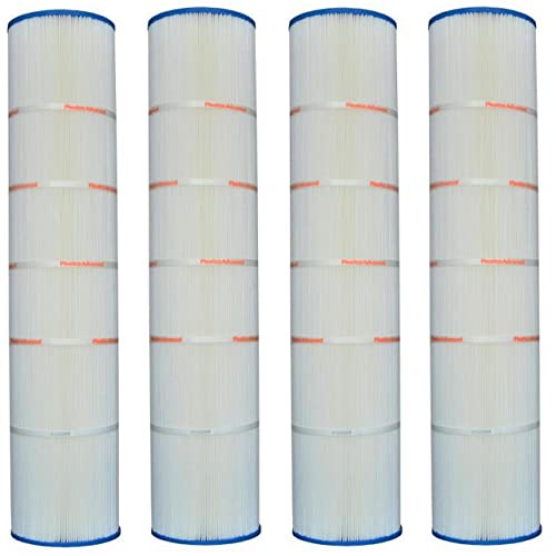 Pleatco PA137-PAK4 Pool Filter Cartridge Replacement for Unicel: C-7490-4, OEM Part Numbers: CX1380-RE