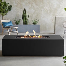 Lakeview Covewood 72-inch Rectangle Propane Fire Table - Charcoal - SC2060LP-CHRC