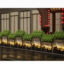 YUHUAWF Garden Bench Combined Planting Trough Partition Flower Box Planter Box with Bench
