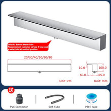 BiSaXieTa Wall Recessed Pool Waterfall Spillway Pool Waterfall Fountain
