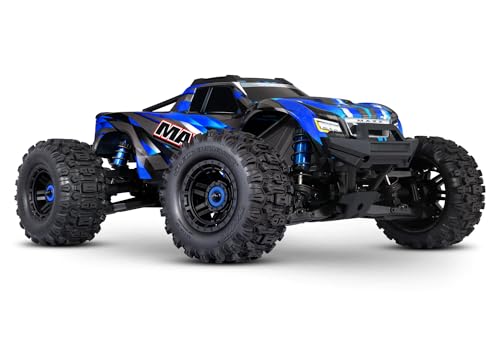 Minicars Traxxas Maxx 4S V2 Brushless Monster Truck WideMaxx Blue