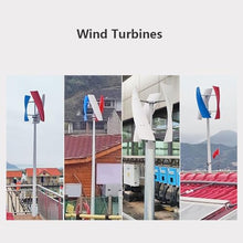Vertical Wind Turbine Generator 500W 600W 700W Micro Windmill Generator