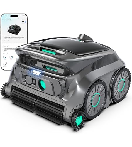 (2026 NEW) WYBOT B1 Cordless Robotic Pool Vacuum Six-Roller Brush