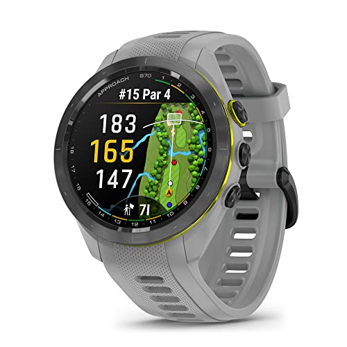 Garmin Approach S70 Premium GPS Golf Watch Powder Gray