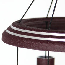 Arabesque 59-Inch Garnet Wind Chime for Patio, Backyard, Garden Décor