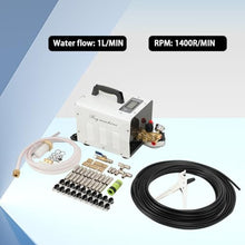 High Pressure Misting System Kit, 860 PSI 1L/Min, Greenhouse Misting Mister
