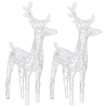 Reindeers & Sleigh Christmas Decoration 320 LEDs Acrylic Outdoor Yard