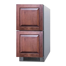 Summit 15-Inch 2.8 Cu. Ft. ADA Compliant Outdoor Double Drawer Compact Refrigerator - ADRD15OS