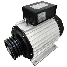 15KW 220V Single-phase Permanent Magnet Generator,50/60Hz Pure Copper Coil Brushless Rare Earth Permanent Magnet Variable Frequency Generator, Portable Home Use(50Hz)
